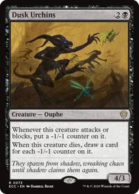 Dusk Urchins (73) [Commander: Lorwyn Eclipsed]