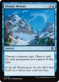 Distant Melody (45) [Commander: Lorwyn Eclipsed]
