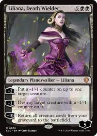 Liliana, Death Wielder (78) [Commander: Lorwyn Eclipsed]