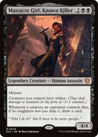 Massacre Girl, Known Killer (79) [Commander: Lorwyn Eclipsed]