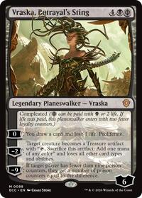 Vraska, Betrayal's Sting (88) [Commander: Lorwyn Eclipsed]