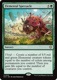 Elemental Spectacle (15) [Commander: Lorwyn Eclipsed]
