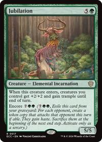 Jubilation (17) [Commander: Lorwyn Eclipsed]