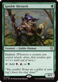 Ignoble Hierarch (52) [Commander: Lorwyn Eclipsed]
