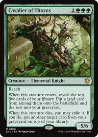 Cavalier of Thorns (100) [Commander: Lorwyn Eclipsed]