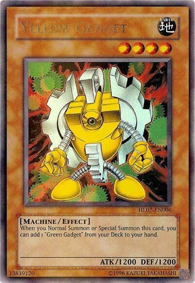 Yellow Gadget (HL07-EN006) [Hobby League 7]
