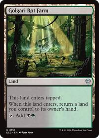 Golgari Rot Farm (151) [Commander: Lorwyn Eclipsed]