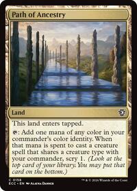 Path of Ancestry (158) [Commander: Lorwyn Eclipsed]