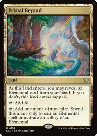 Primal Beyond (159) [Commander: Lorwyn Eclipsed]