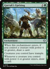 Garruk's Uprising (109) [Commander: Lorwyn Eclipsed]