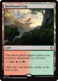 Rootbound Crag (163) [Commander: Lorwyn Eclipsed]