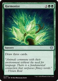 Harmonize (111) [Commander: Lorwyn Eclipsed]