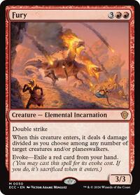 Fury (50) [Commander: Lorwyn Eclipsed]