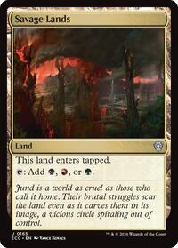 Savage Lands (165) [Commander: Lorwyn Eclipsed]