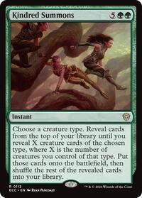 Kindred Summons (112) [Commander: Lorwyn Eclipsed]