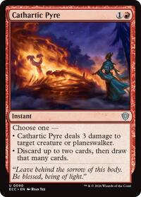 Cathartic Pyre (90) [Commander: Lorwyn Eclipsed]