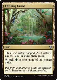 Thriving Grove (171) [Commander: Lorwyn Eclipsed]