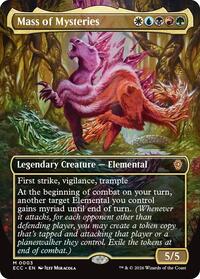 Mass of Mysteries (Borderless) (3) [Commander: Lorwyn Eclipsed]