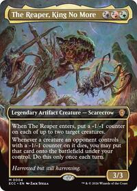 The Reaper, King No More (Borderless) (4) [Commander: Lorwyn Eclipsed]