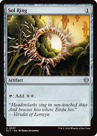 Sol Ring (0057) (57) [Commander: Lorwyn Eclipsed]