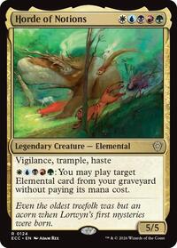 Horde of Notions (124) [Commander: Lorwyn Eclipsed]