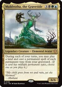 Muldrotha, the Gravetide (128) [Commander: Lorwyn Eclipsed]