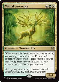 Vernal Sovereign (135) [Commander: Lorwyn Eclipsed]