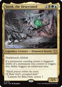 Yarok, the Desecrated (136) [Commander: Lorwyn Eclipsed]
