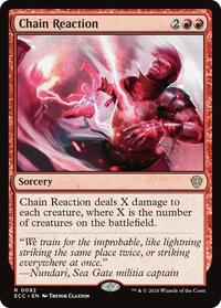 Chain Reaction (92) [Commander: Lorwyn Eclipsed]