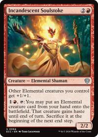 Incandescent Soulstoke (94) [Commander: Lorwyn Eclipsed]