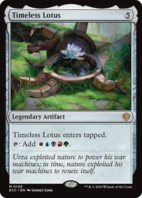 Timeless Lotus (143) [Commander: Lorwyn Eclipsed]