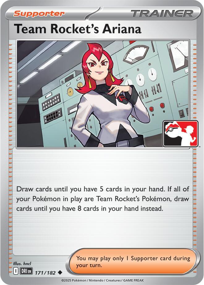 Team Rocket's Ariana (171/182) [Prize Pack Series Cards]