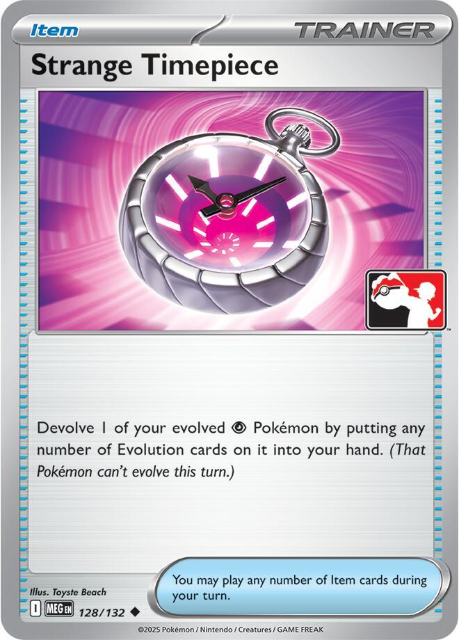 Strange Timepiece (128/132) [Prize Pack Series Cards]