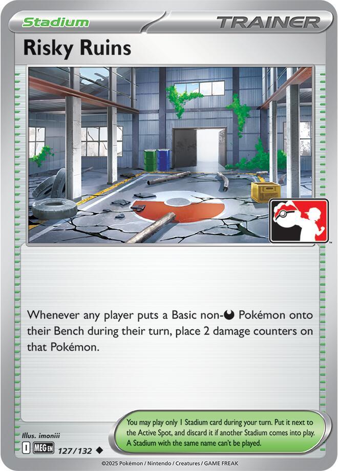 Risky Ruins (127/132) [Prize Pack Series Cards]