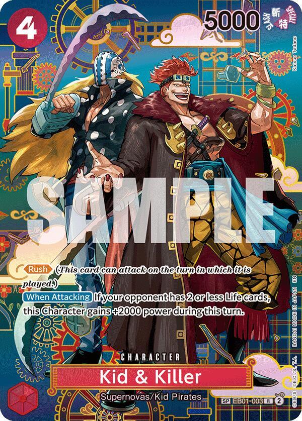 Kid & Killer - EB01-003 (SP) (EB01-003) [The Azure Sea's Seven]