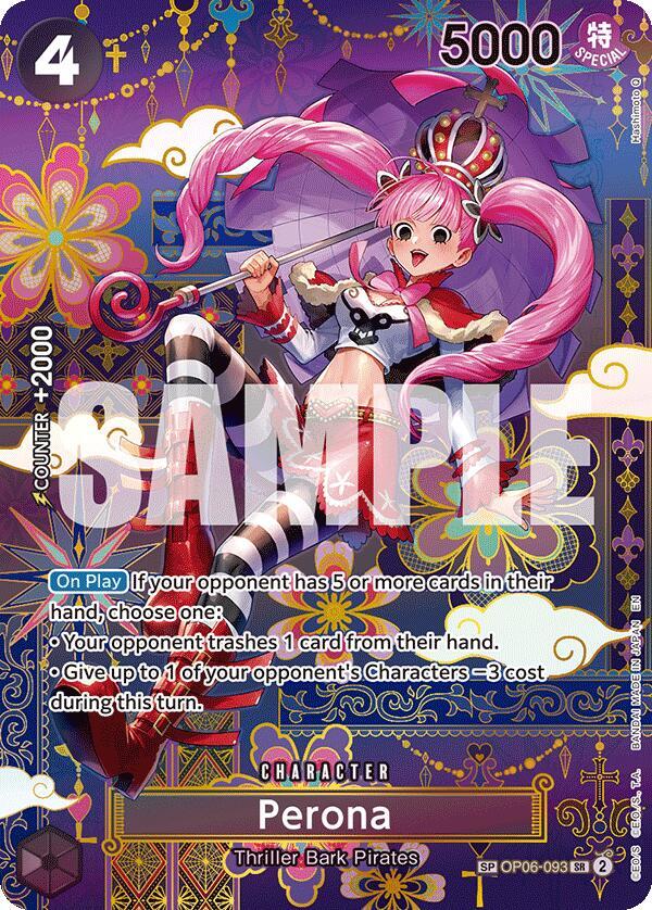 Perona - OP06-093 (SP) (OP06-093) [The Azure Sea's Seven]