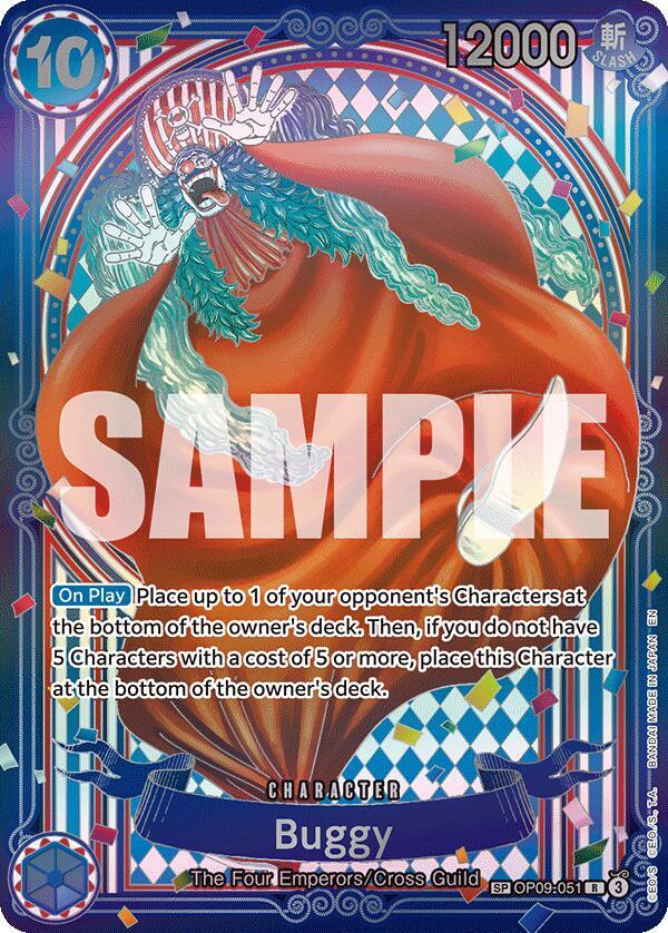Buggy - OP09-051 (SP) (OP09-051) [The Azure Sea's Seven]