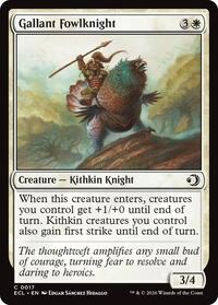 Gallant Fowlknight (17) [Lorwyn Eclipsed]