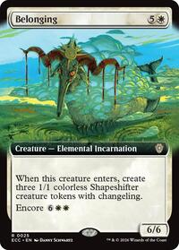 Belonging (Extended Art) (25) [Commander: Lorwyn Eclipsed]