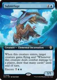 Subterfuge (Extended Art) (26) [Commander: Lorwyn Eclipsed]