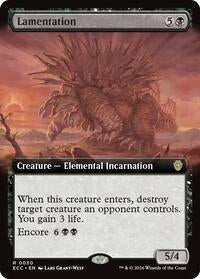 Lamentation (Extended Art) (30) [Commander: Lorwyn Eclipsed]