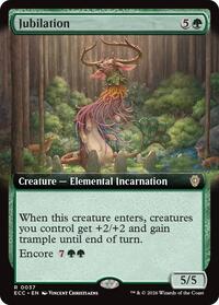 Jubilation (Extended Art) (37) [Commander: Lorwyn Eclipsed]