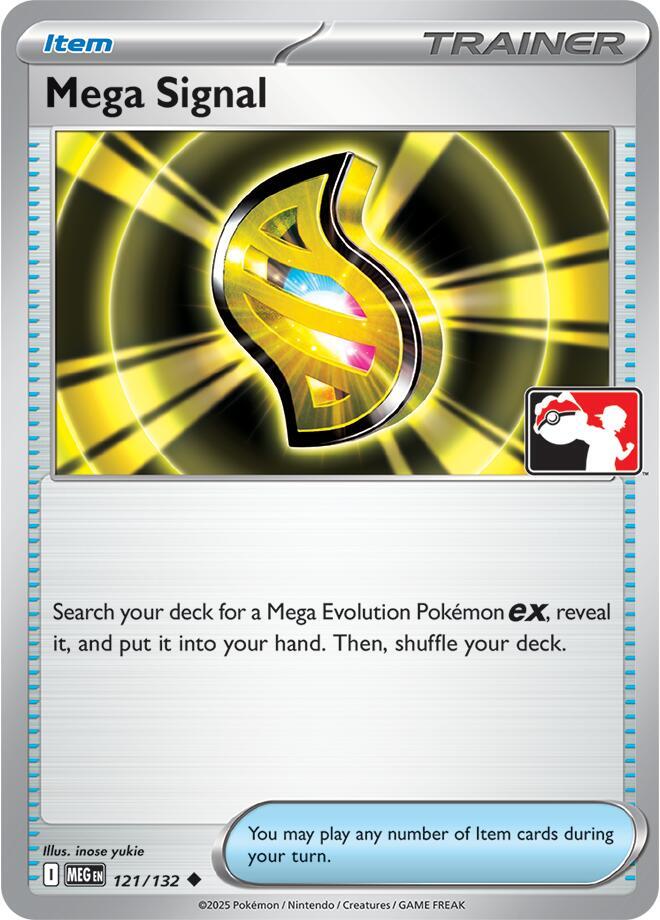 Mega Signal (121/132) [Prize Pack Series Cards]