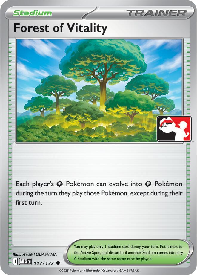 Forest of Vitality (117/132) [Prize Pack Series Cards]