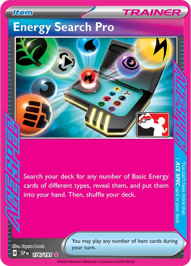Energy Search Pro (176/191) [Prize Pack Series Cards]