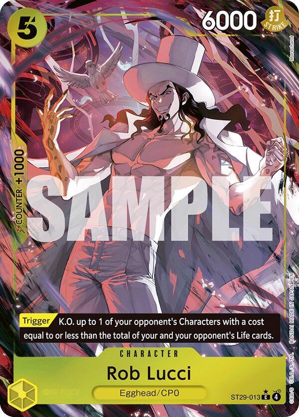 Rob Lucci (Full Art) (ST29-013) [Starter Deck 29: Egghead]