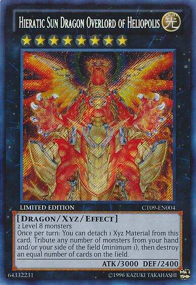 Hieratic Sun Dragon Overlord of Heliopolis (CT09-EN004) [2012 Collectors Tin]