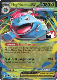 Mega Venusaur ex - 003/132 (003/132) [Prize Pack Series Cards]