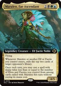 Maralen, Fae Ascendant (Extended Art) (376) [Lorwyn Eclipsed]