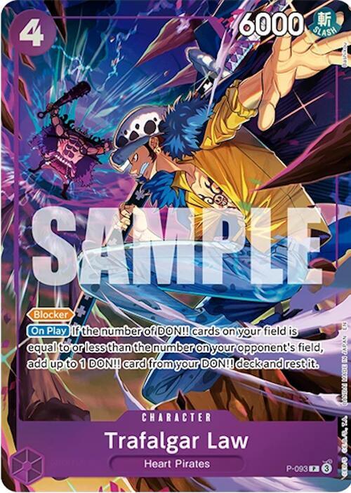 Trafalgar Law (Illustration Box Vol.6) (P-093) [One Piece Promotion Cards]
